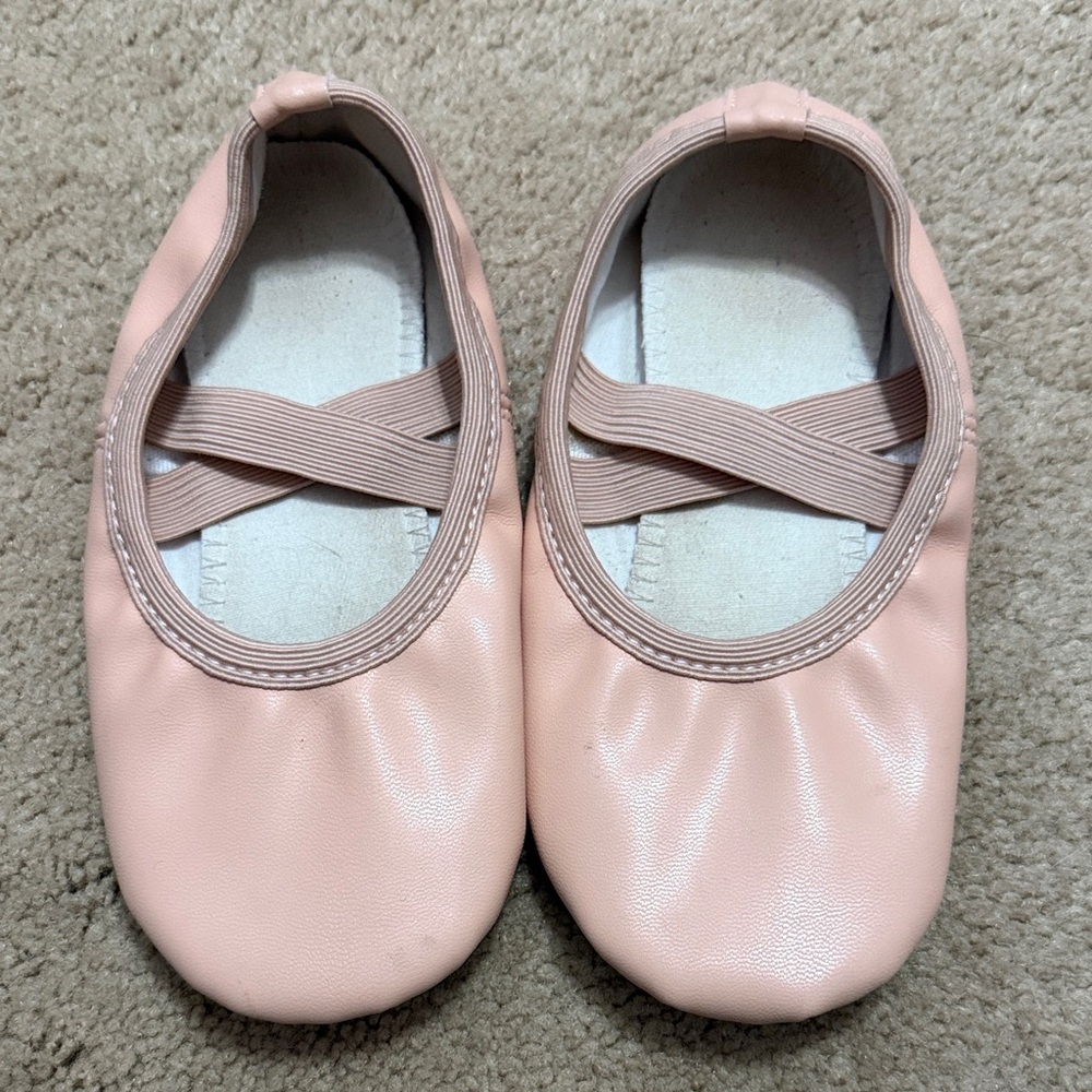 Stelle Kids Ballet Shoes in pinkish tan